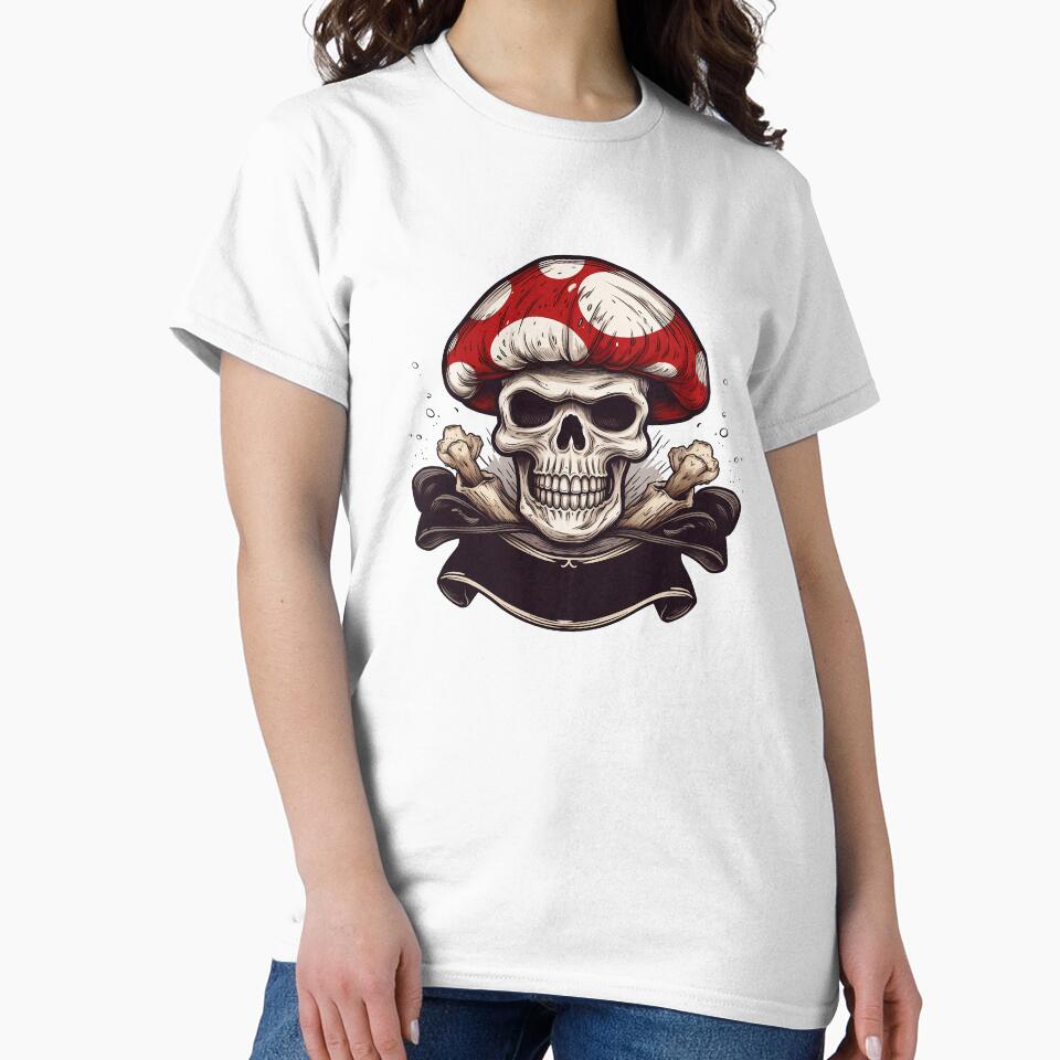 mushroom skull head pirate by MYpngShop