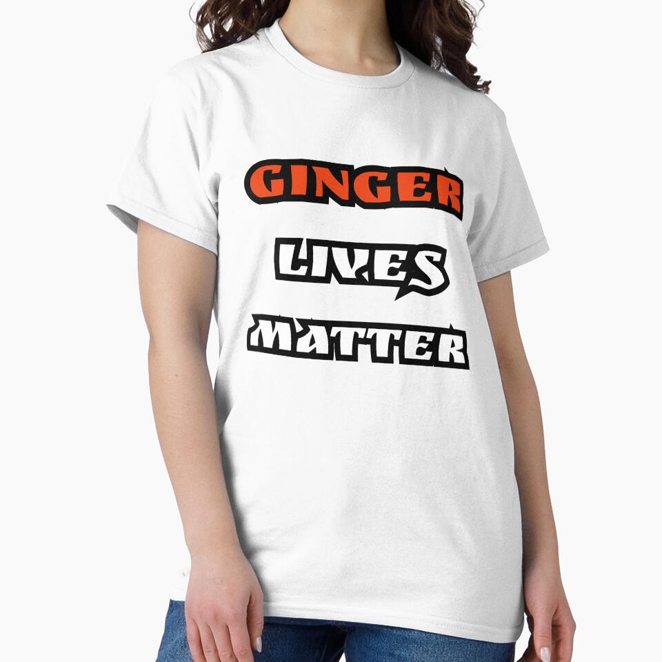 Ginger Lives Matter Slogan by DuckvilleStudio