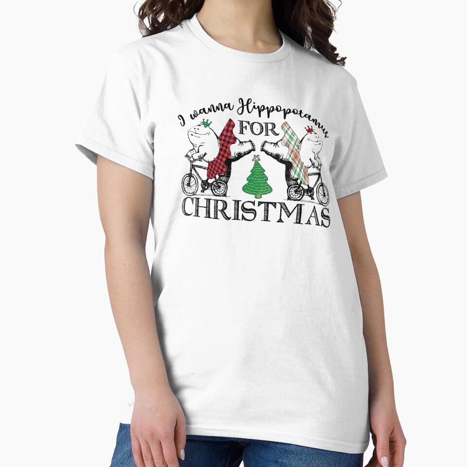 I Wanna Hippopotamus For Christmas by JSelfdesigns80