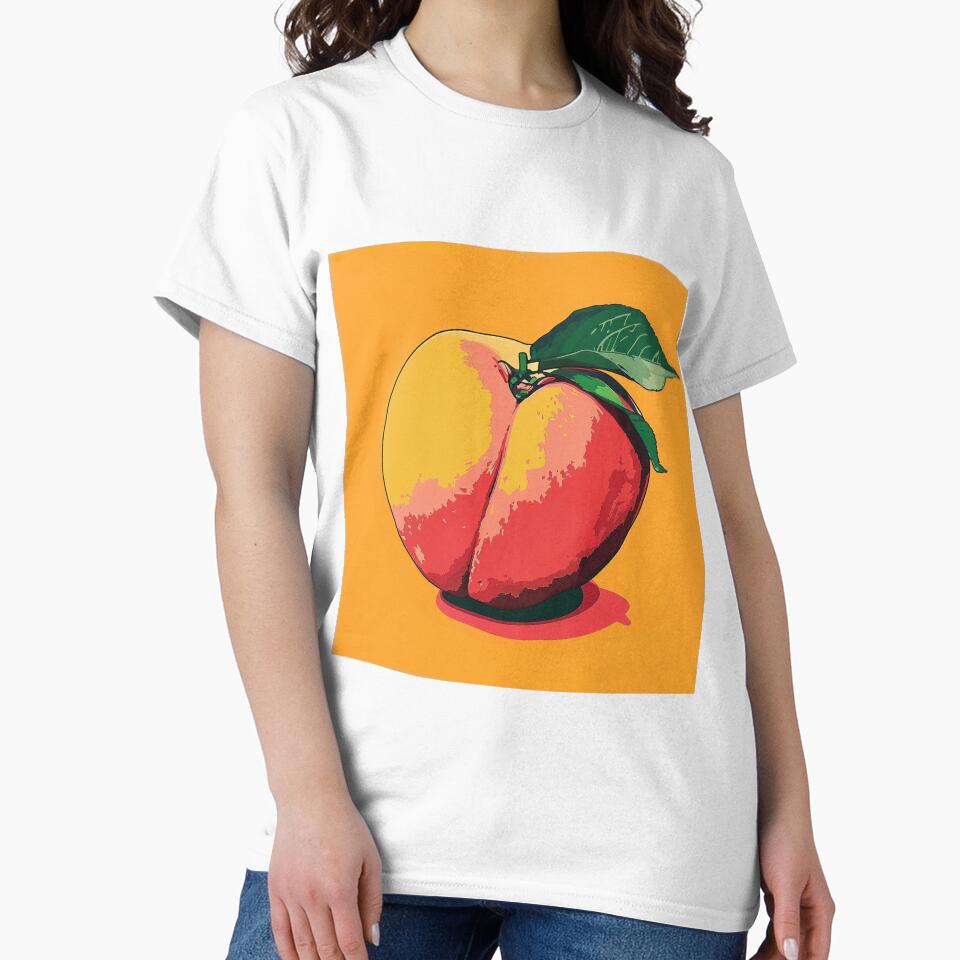 Peach Pop Art 2 by AstroRisq