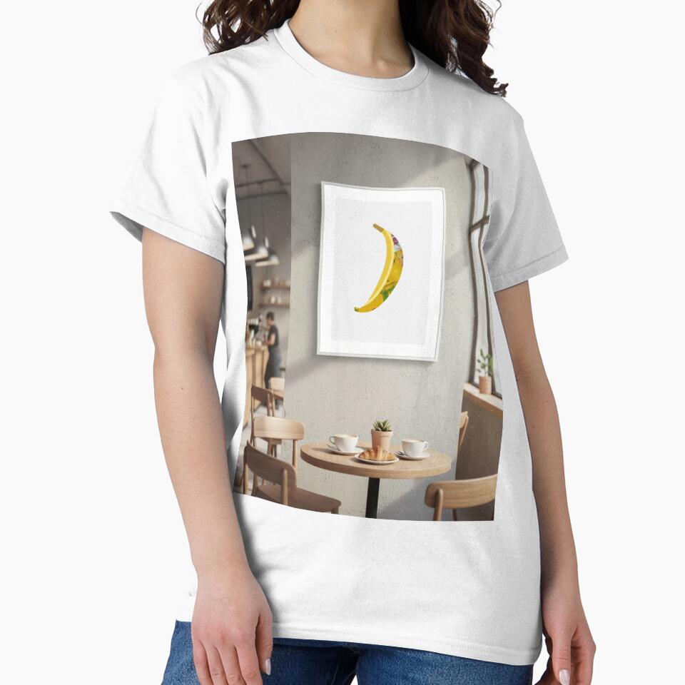 Banana Typography Art by Patrycjabeauty
