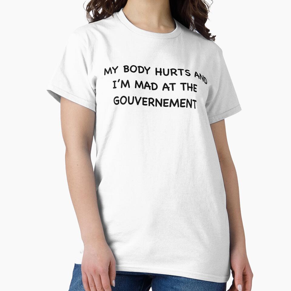 My body hurts and I’m mad at the government by artzaka