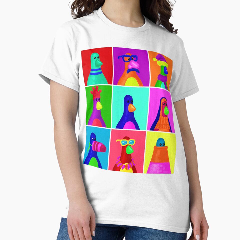Feathers McGraw but make him Pop Art by XP's Art Page