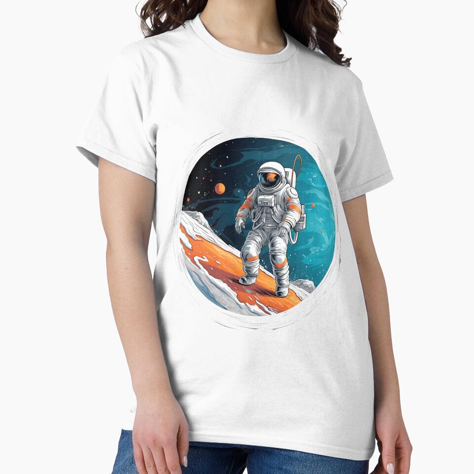 Astronaut Walking into the Moon | PNG Sublimation by JhazAineArtShop