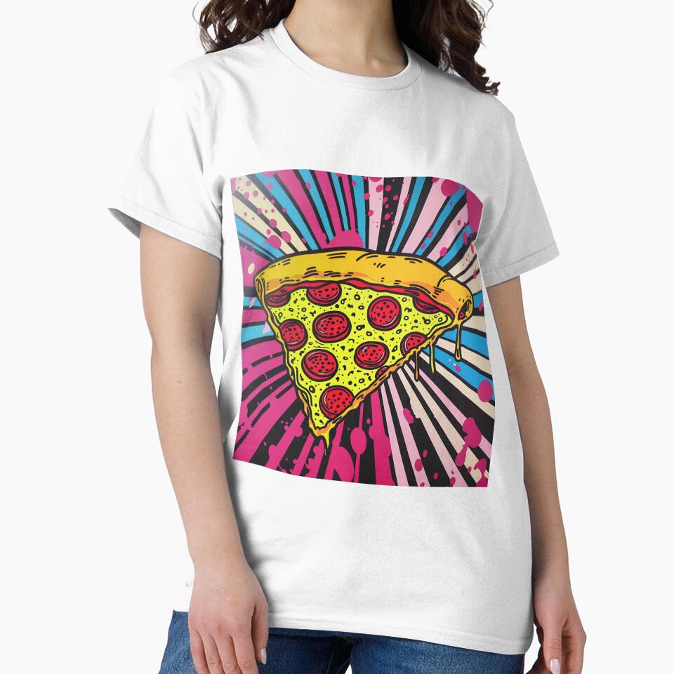 Pizza Pop Art 1 by AstroRisq