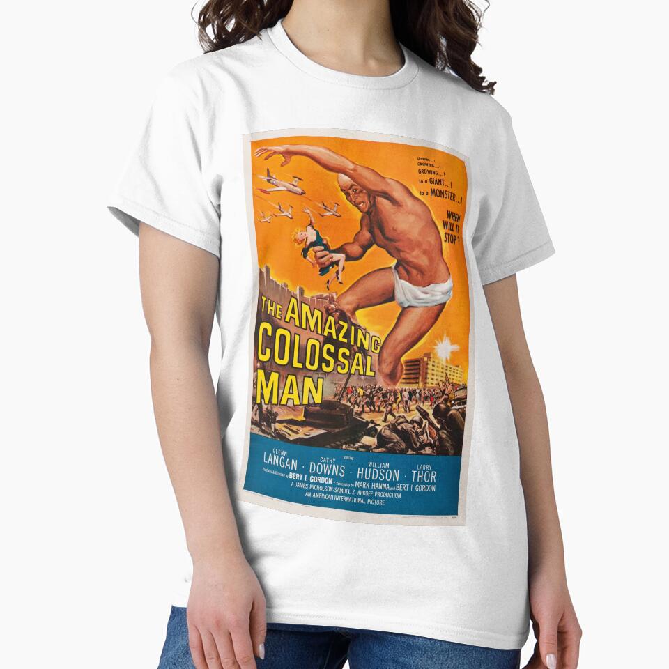 The Amazing Colossal Man Hollywood Horror Vintage Movie by retroposters