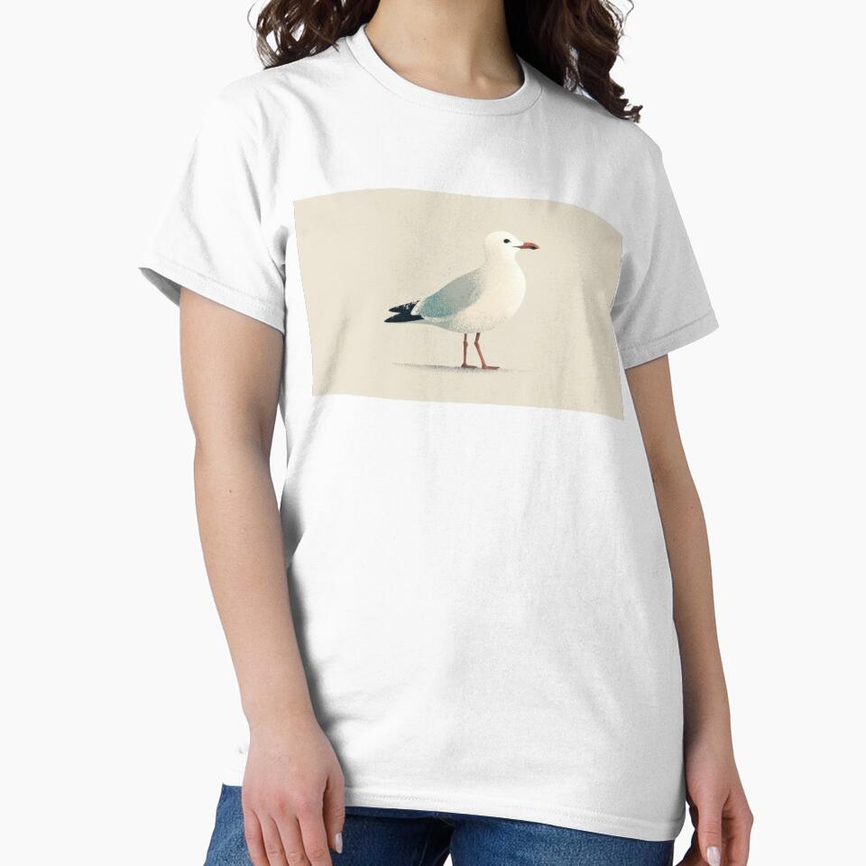 Bird standing on a plain background by anytka