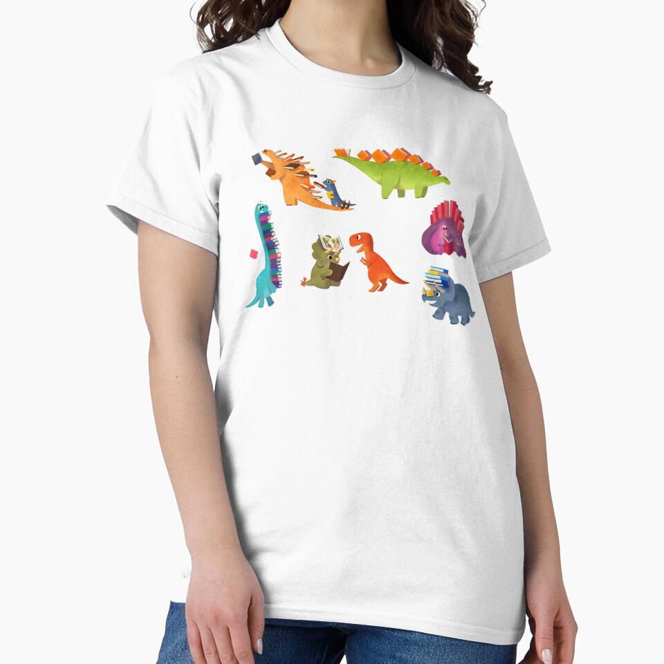 BOOK DINOSAURS by bonniepangart