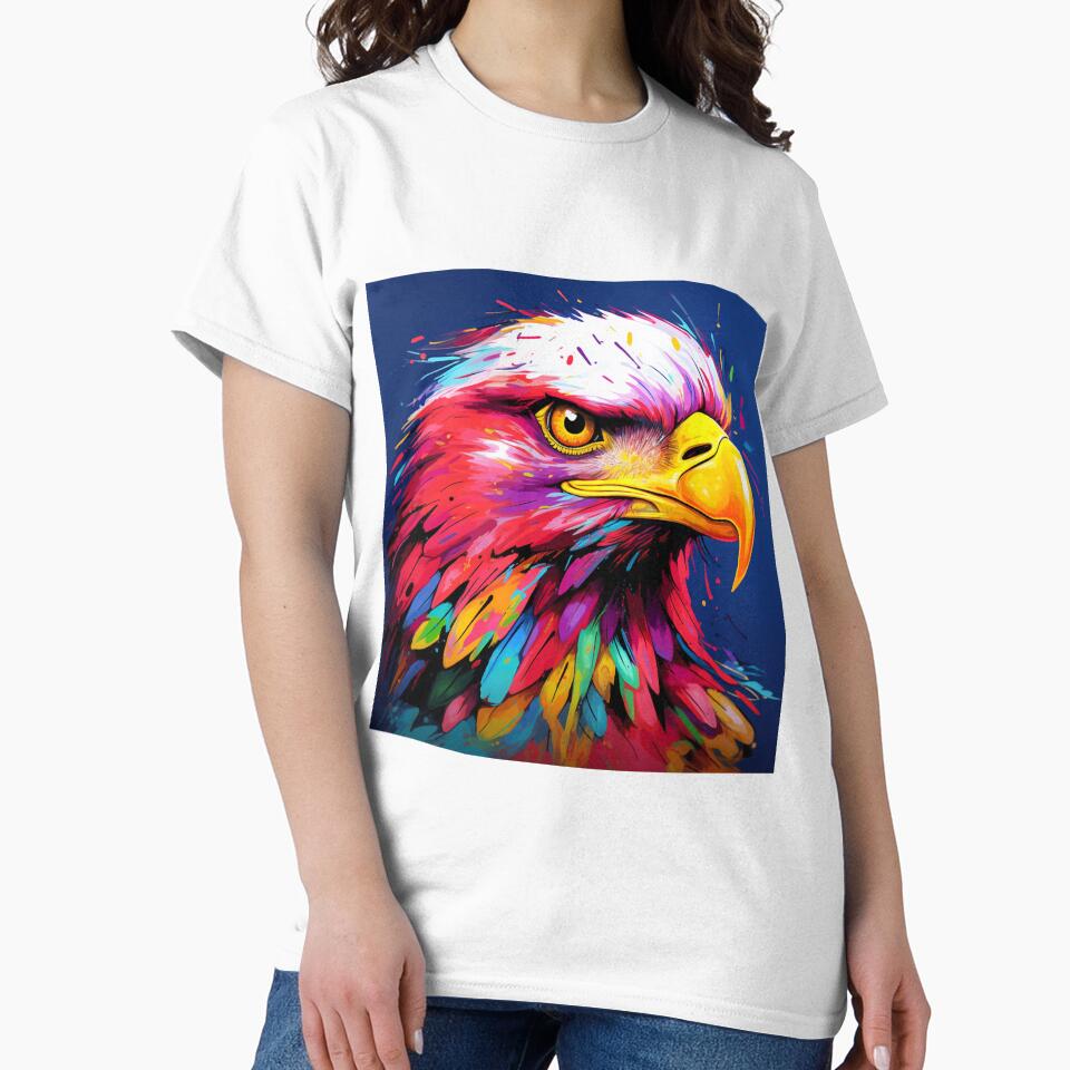 Eagle Pop Art 1 by AstroRisq