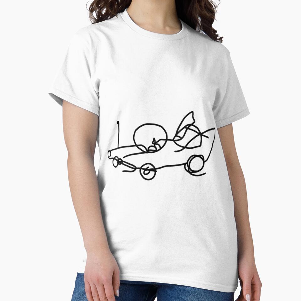 Simpson car sketch by ThreadAliv