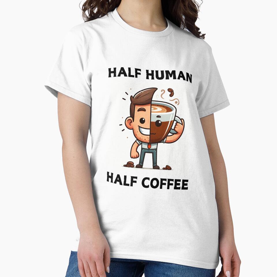 Half human half coffee by NanaCrafted