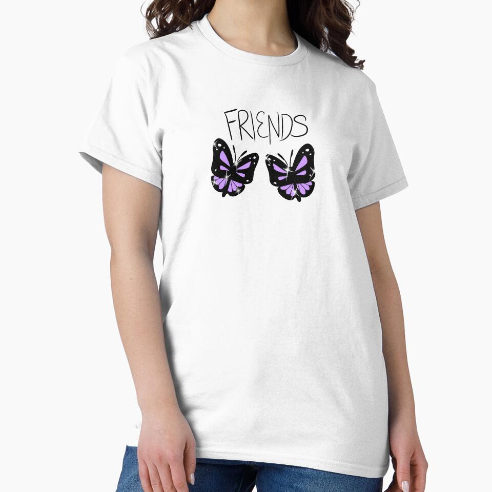 Butterfly Friends (purple) by gross-girl99