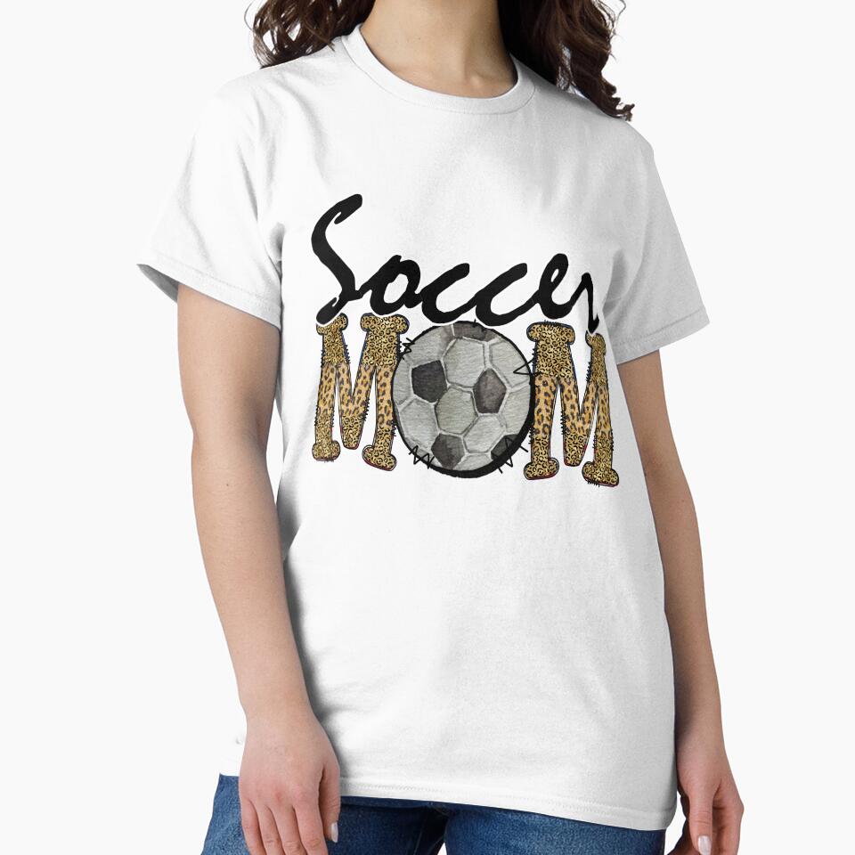 Soccer mom png, leopard soccer mom sublimation designs downloads, Hand Drawn PNG file for soccer mama sweatshirt shirt clipart tshirt file by Peerda