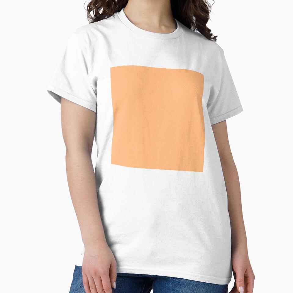 Solid light Orange by Arianna Khalil
