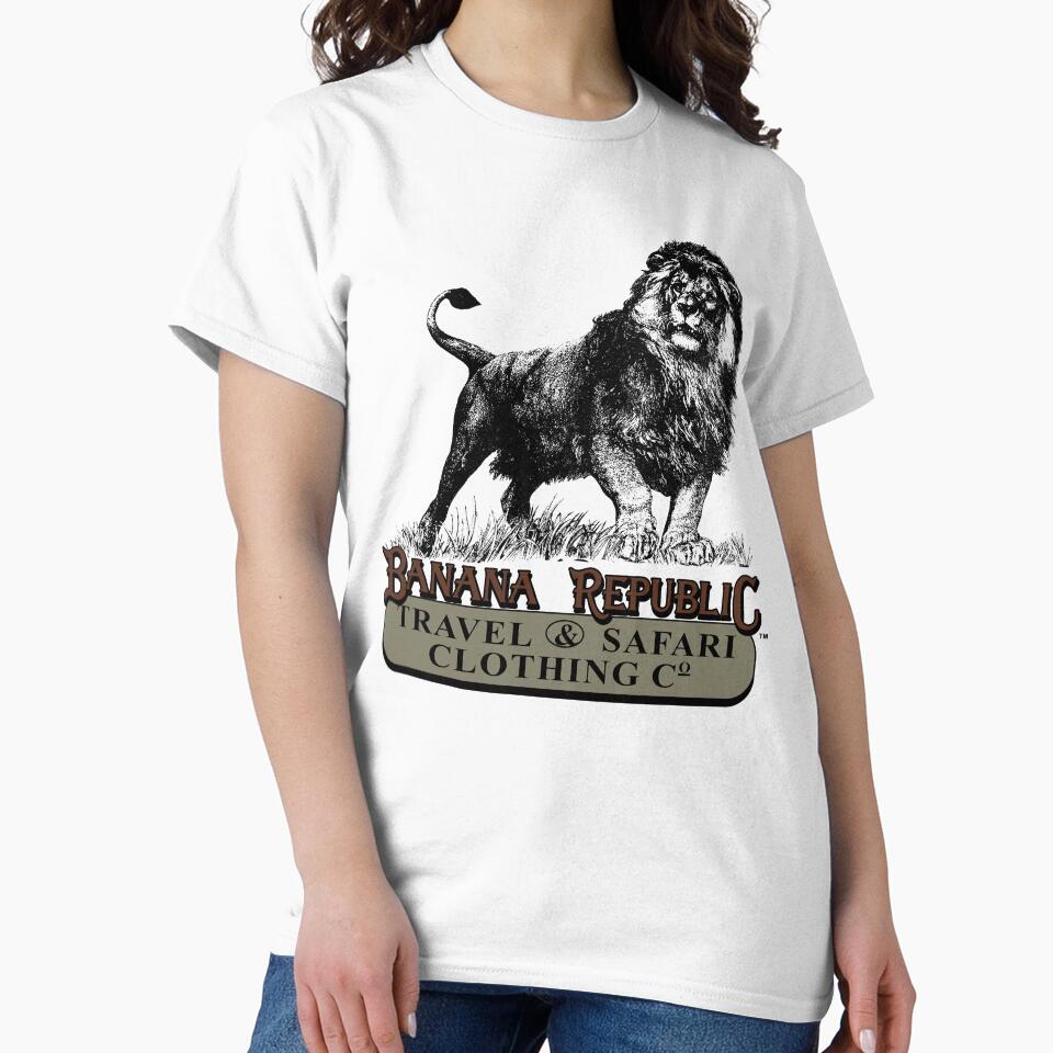 Vintage Banana Republic Travel n Safari Lion by WilliamMatta
