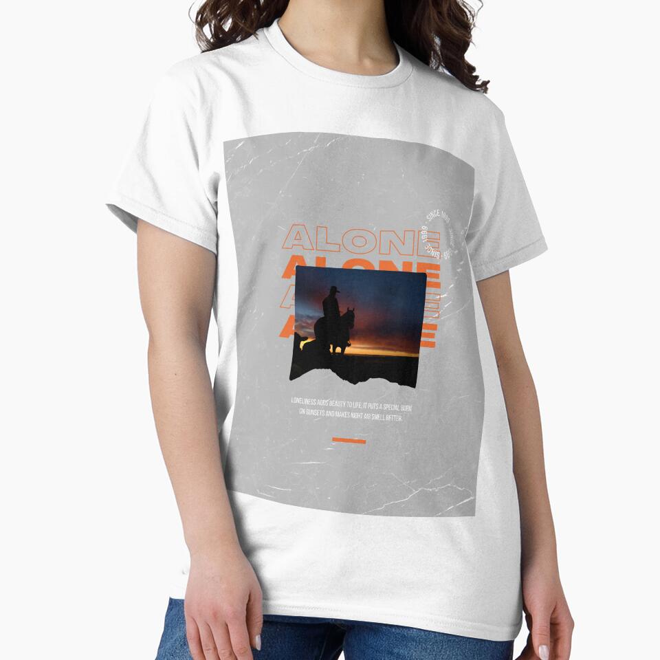 Black and orange streetwear motivation t-shirt part 2 by Richstd