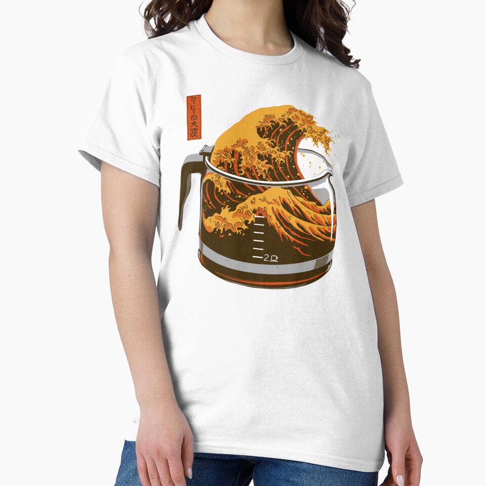 The Great Wave of Caffeine by Elan Harris
