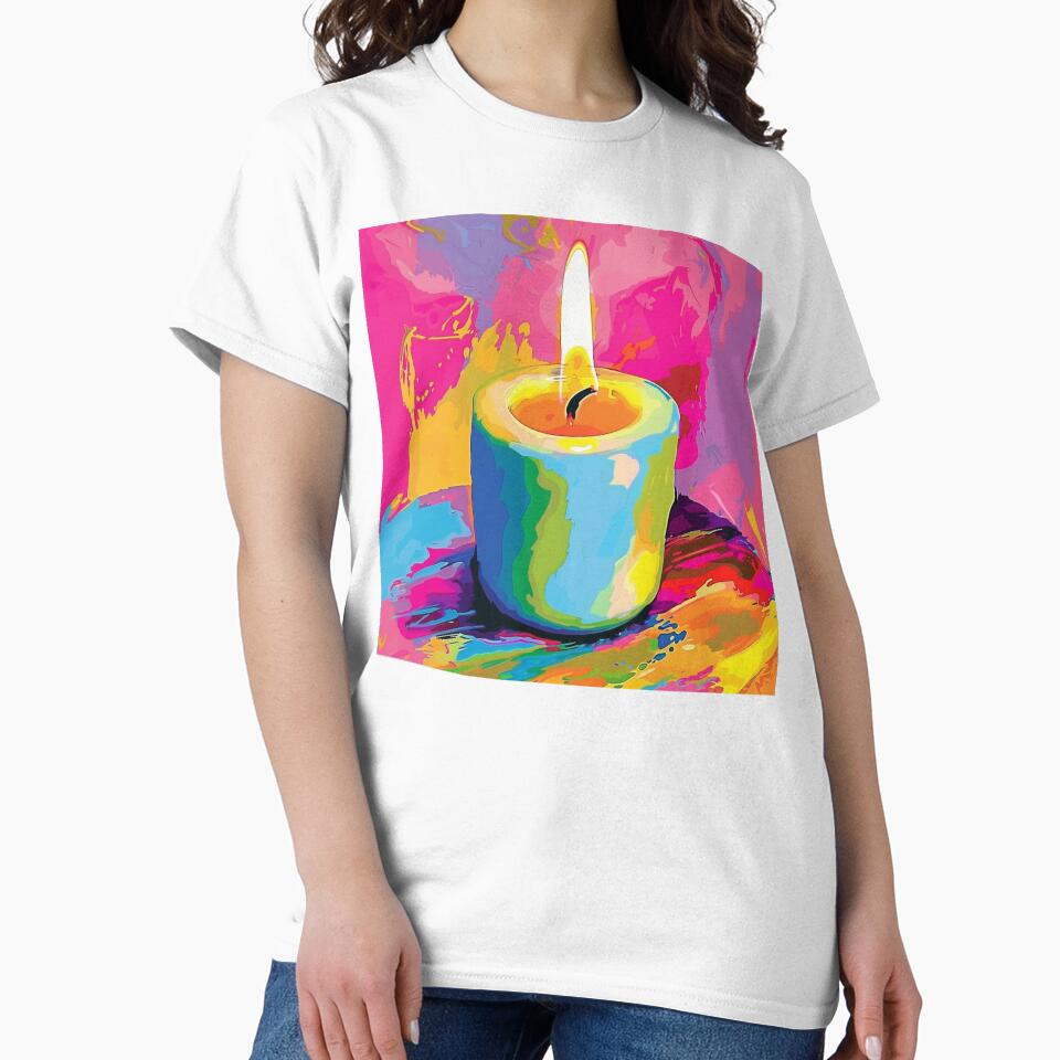 Candle Pop Art 8 by AstroRisq