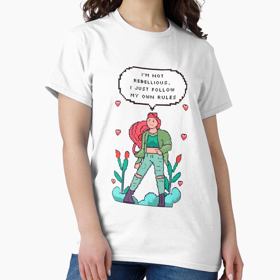 I'm not rebellious, I just follow my own rules | Pixel Style by CircinusStore