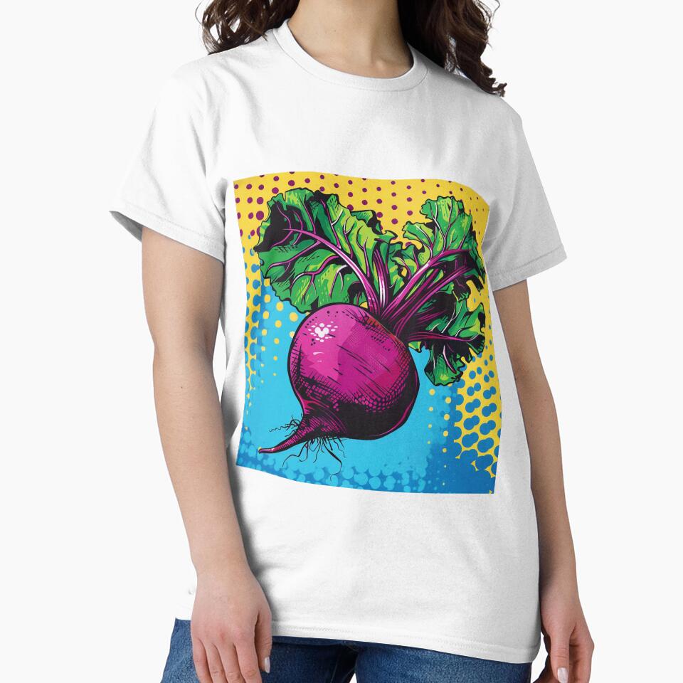 Beetroot Pop Art 2 by AstroRisq