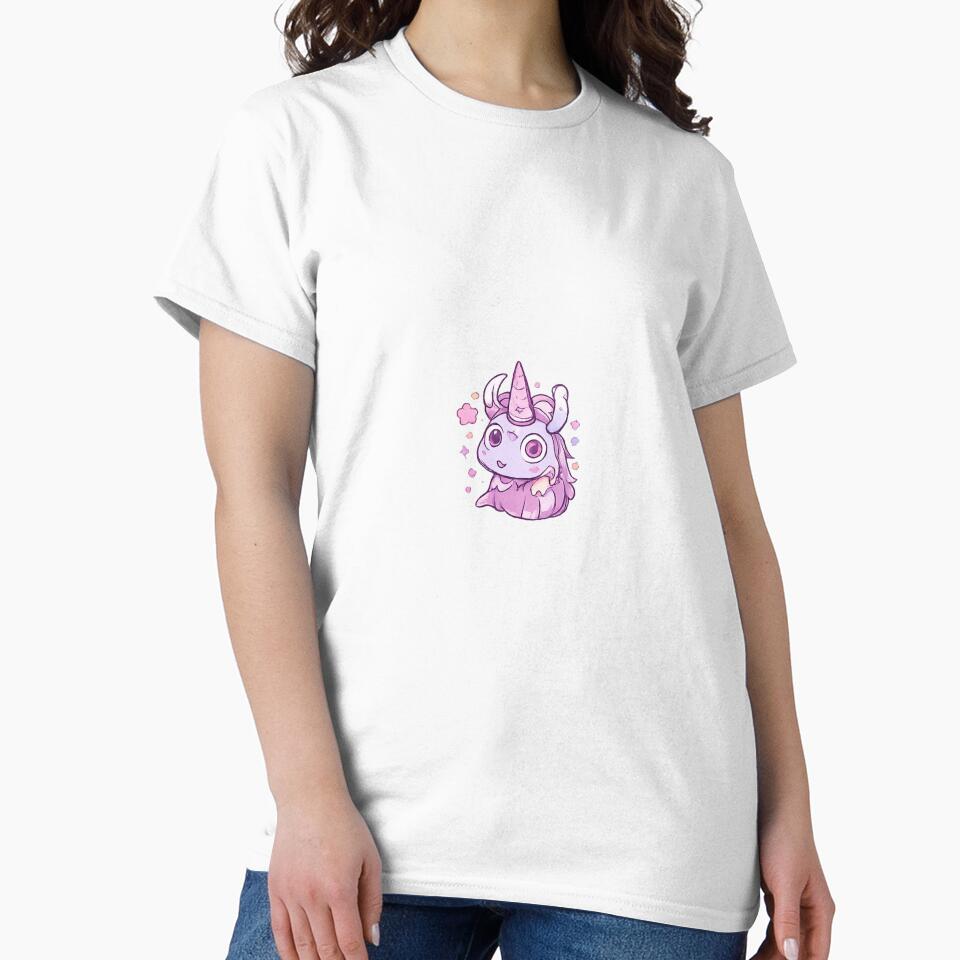 Kawaii Unicorn Monster Cute Pastel Fantasy Creature by Aura.Creative