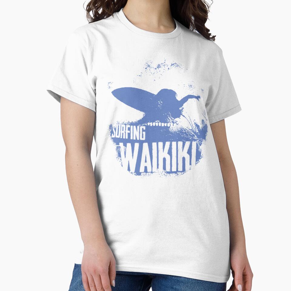 Surfing Waikiki by helenacooper