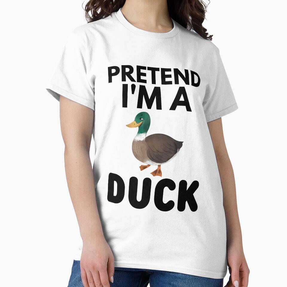 Pretend I'm a Duck - Halloween Costume by Printshac