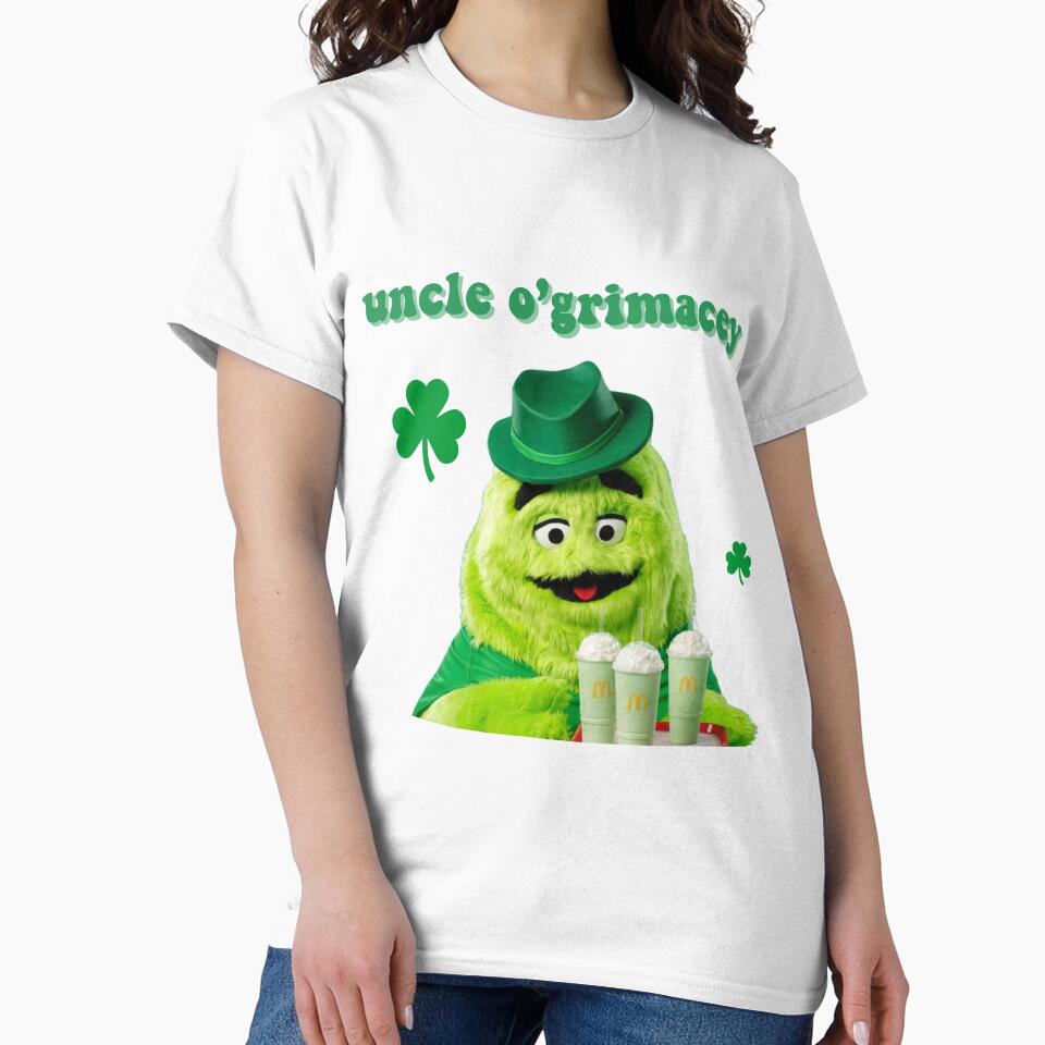 Uncle O'Grimacey St. Patrick's Day Cute by juliamorgan13