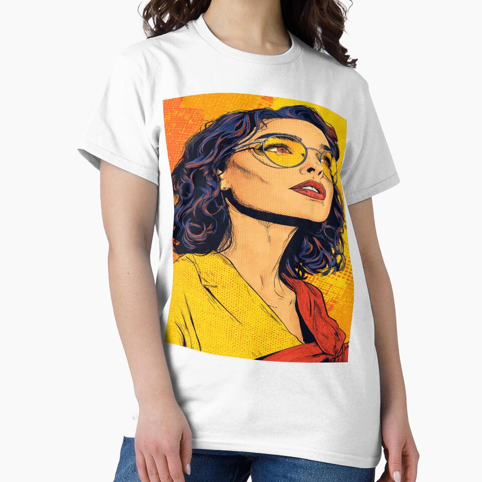 Pop Art Style Woman, Wall Art by NicolasGlowArt