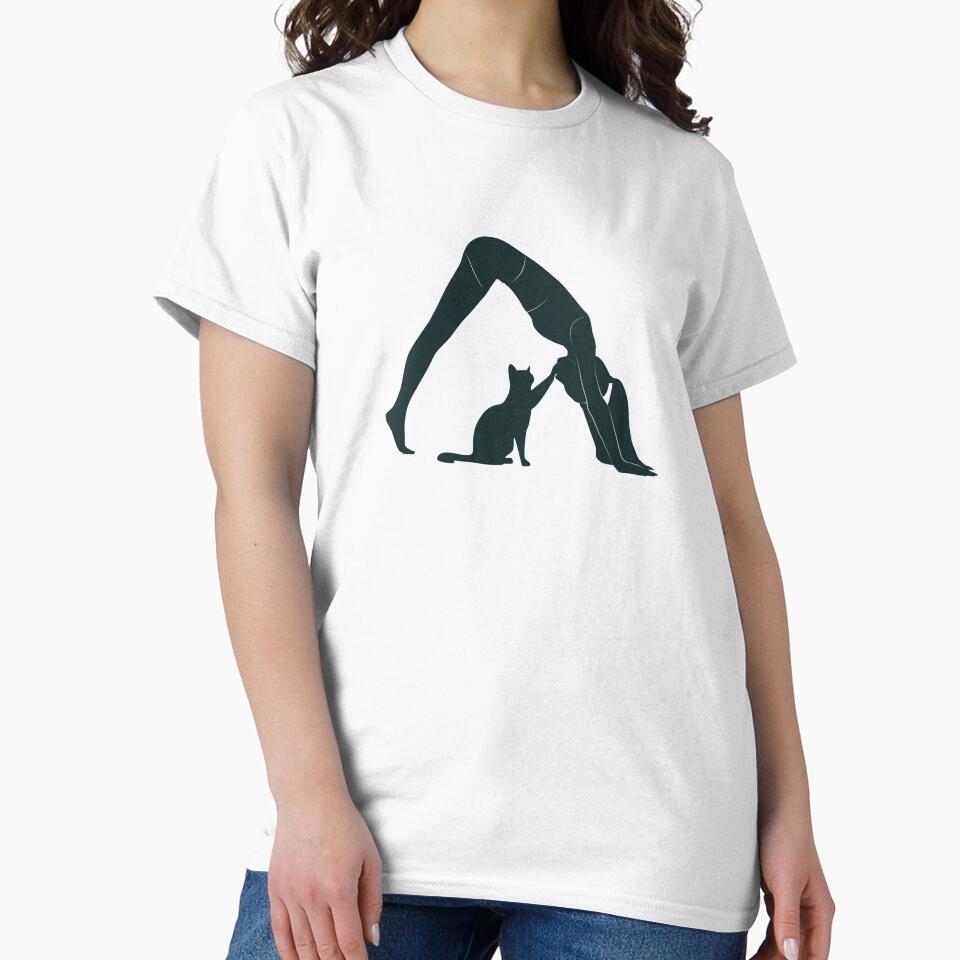 Cat Mom Yoga by Create Ur World