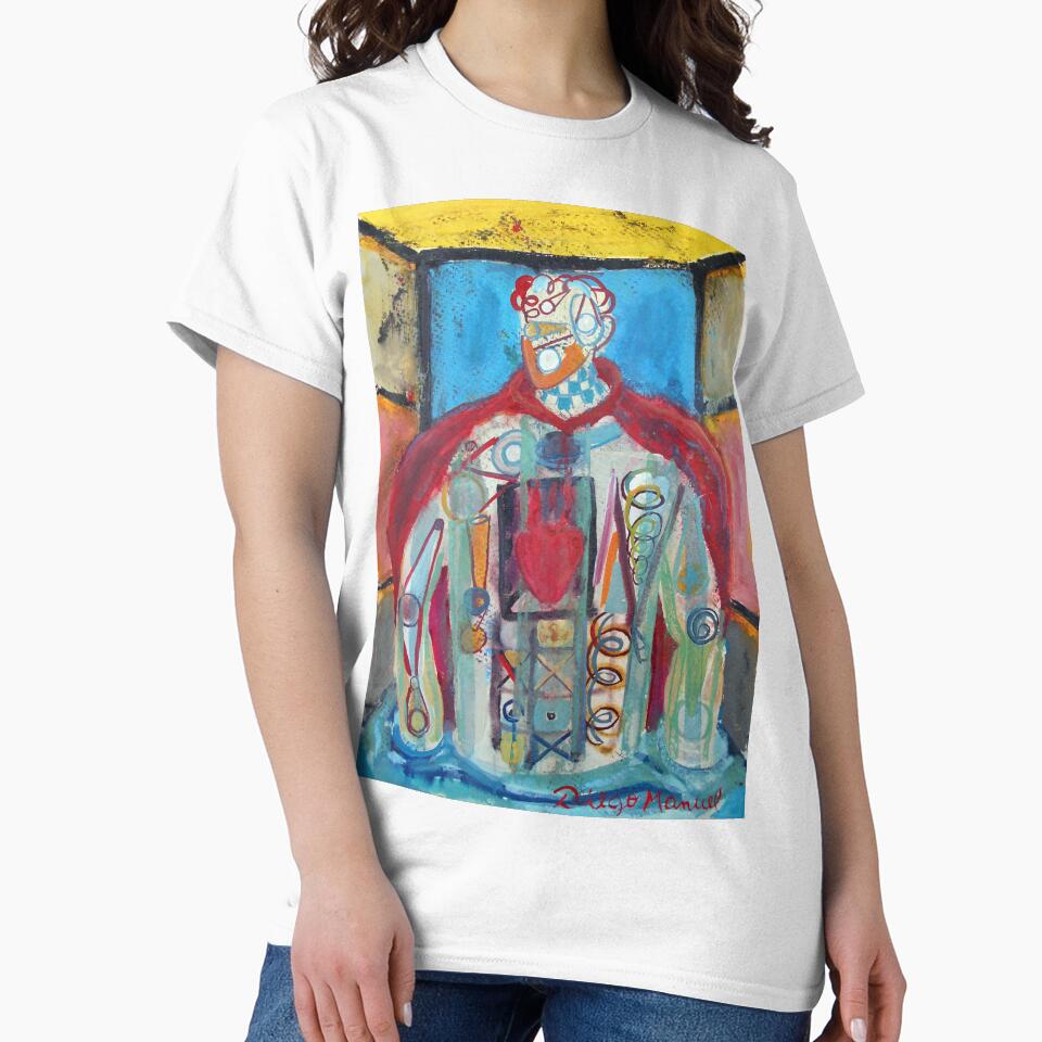 cubist study of a football fan by Diego Manuel Rodriguez