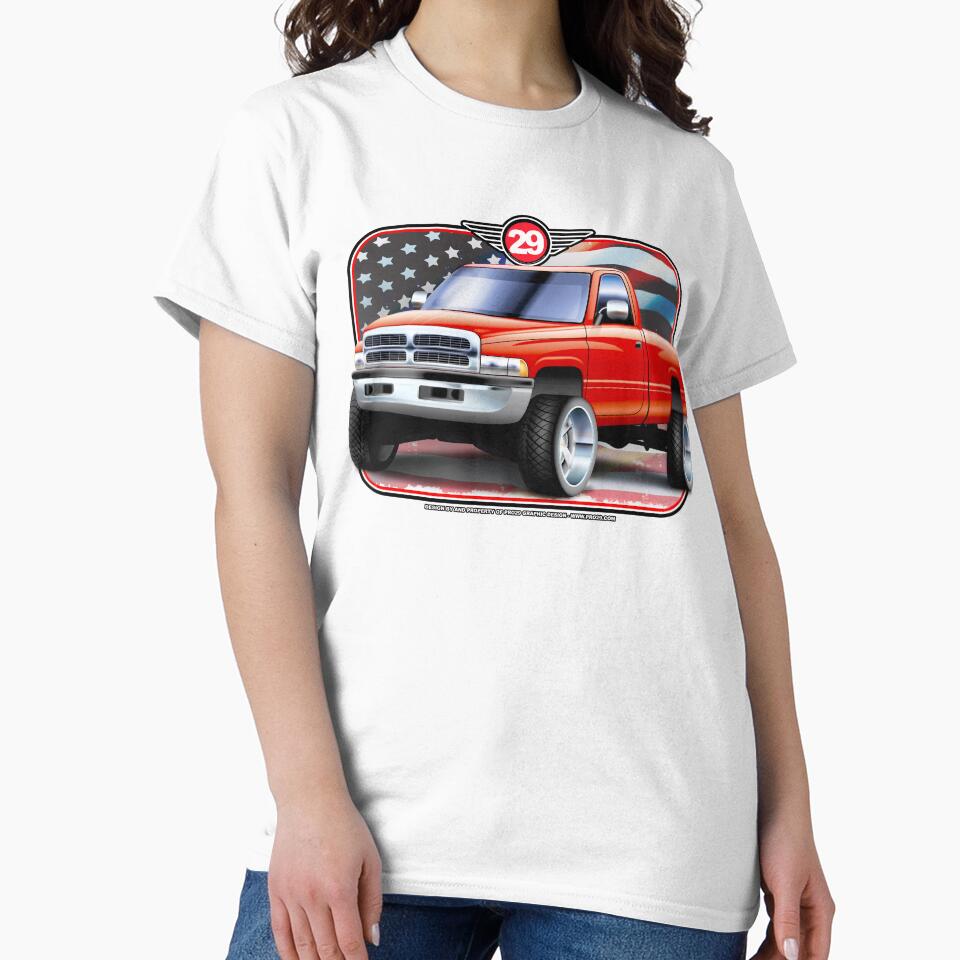 Dodge Ram Style Diesel Truck 4x4 by Pro29Graphics