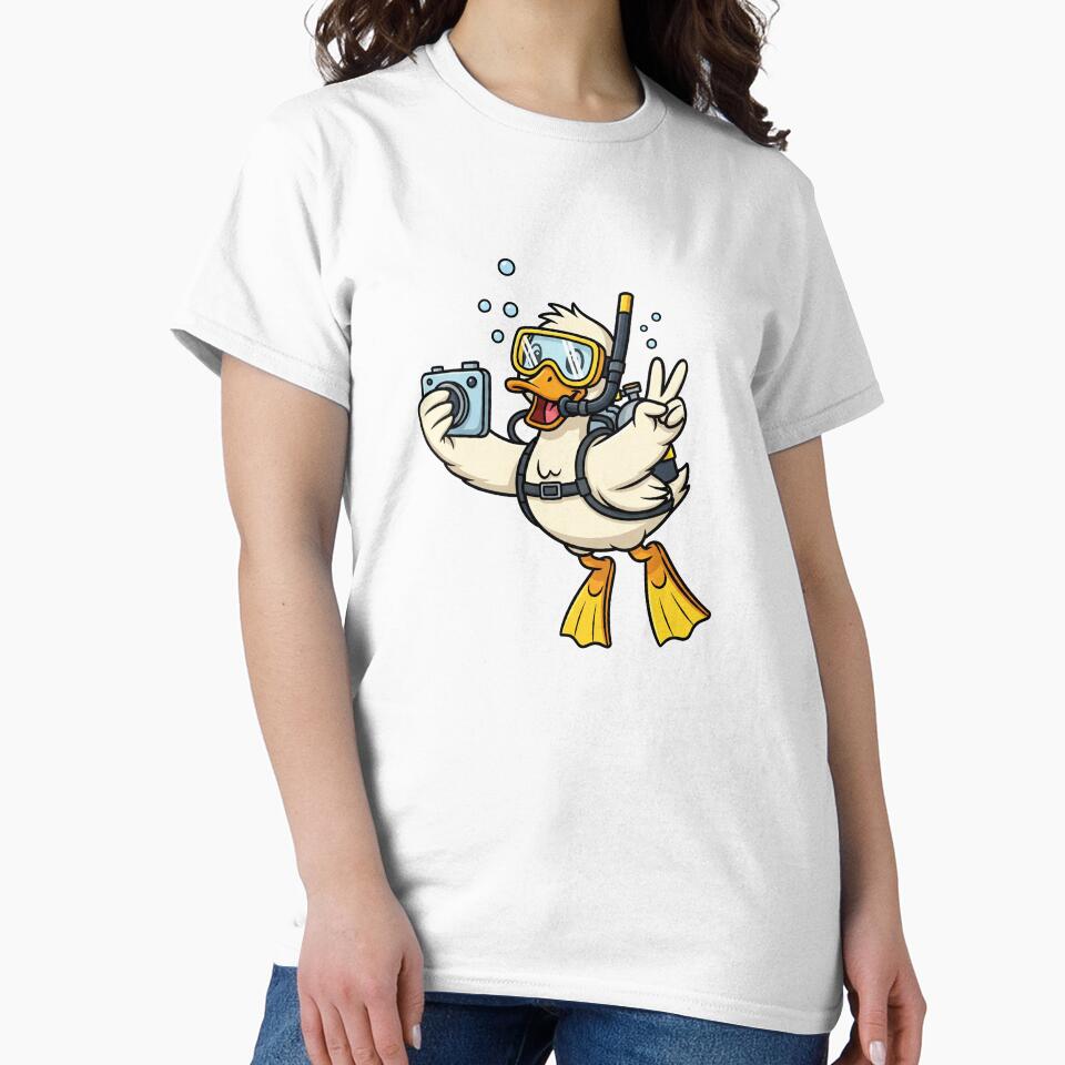Scuba Selfie Duck – Diving Duck with Underwater Camera by MzulhilmiZam