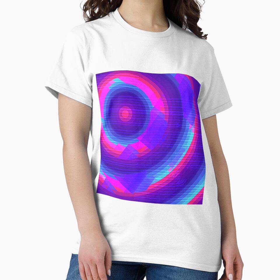 Cyberpunk futuristic abstract art by Thecolorschemer