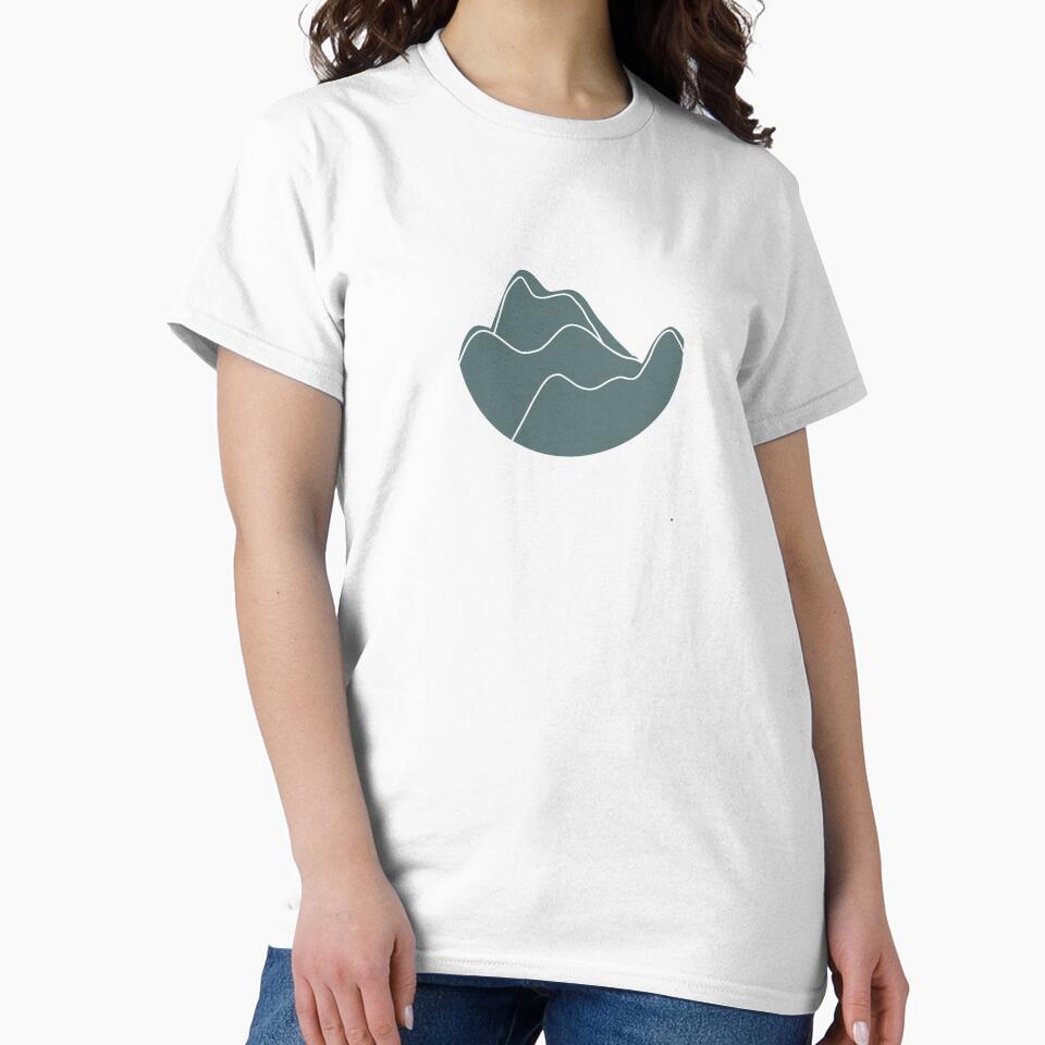 very simple mountains design by lucy-arts