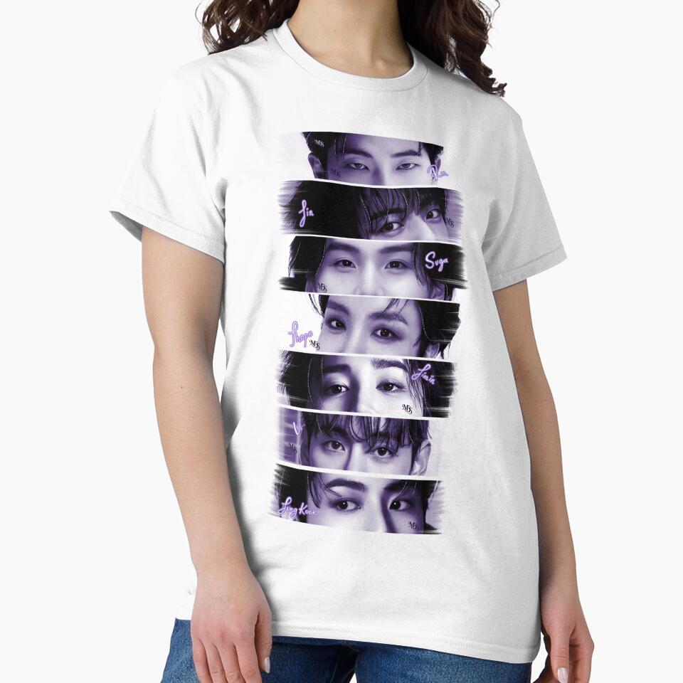 Design inspired by the eyes of the kpop group BTS by mbs-desing