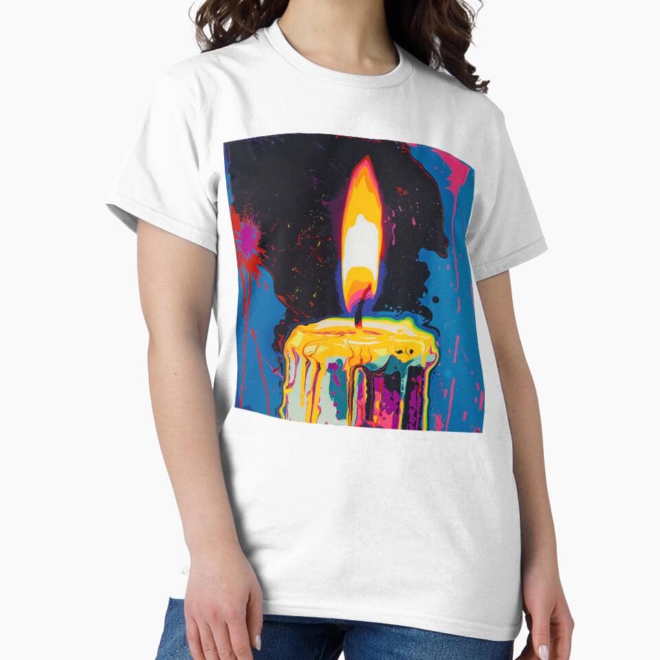Candle Pop Art 9 by AstroRisq