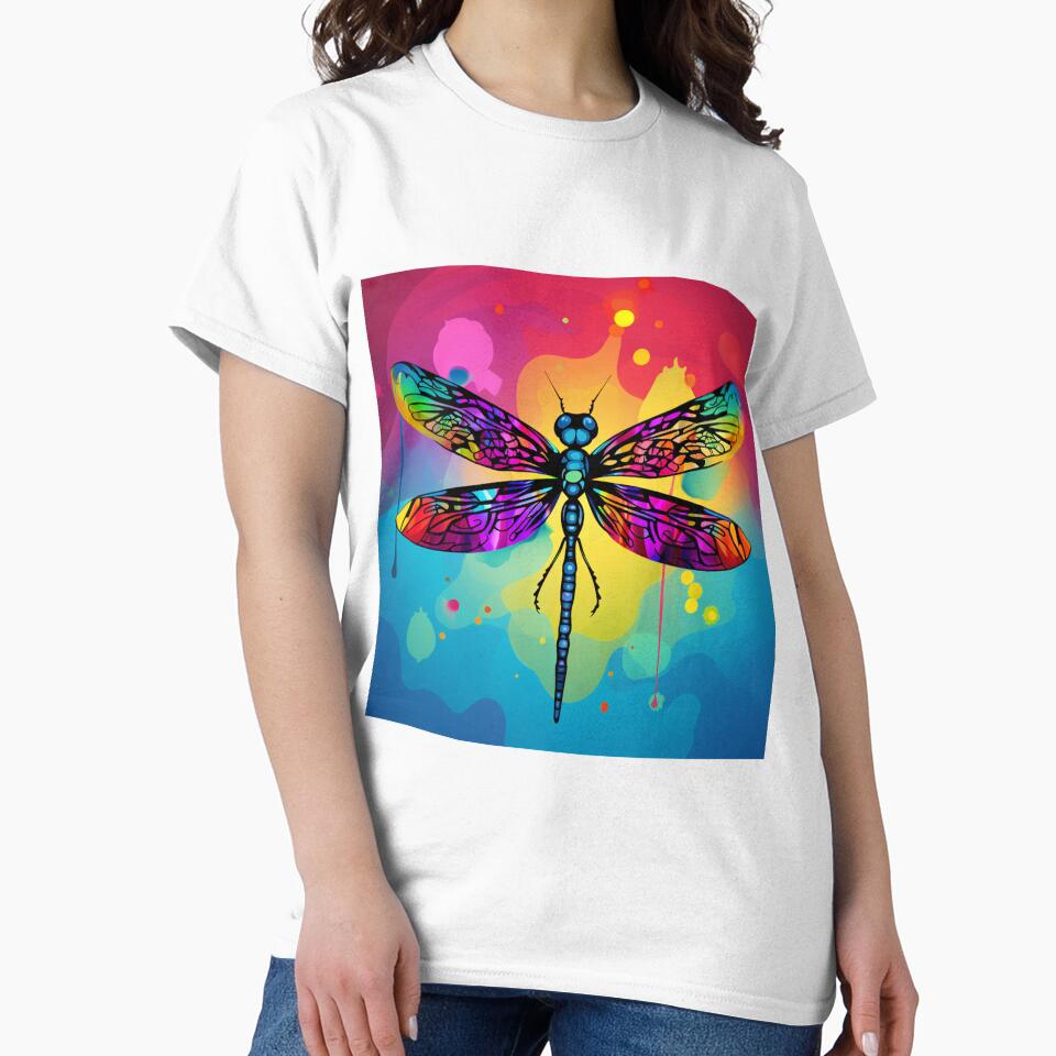 Dragonfly Pop Art 4 by AstroRisq