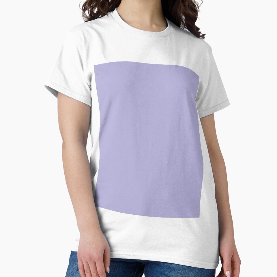 Plain Solid Color Medium Purple Pastel Violet Lavender by mimihuang creations