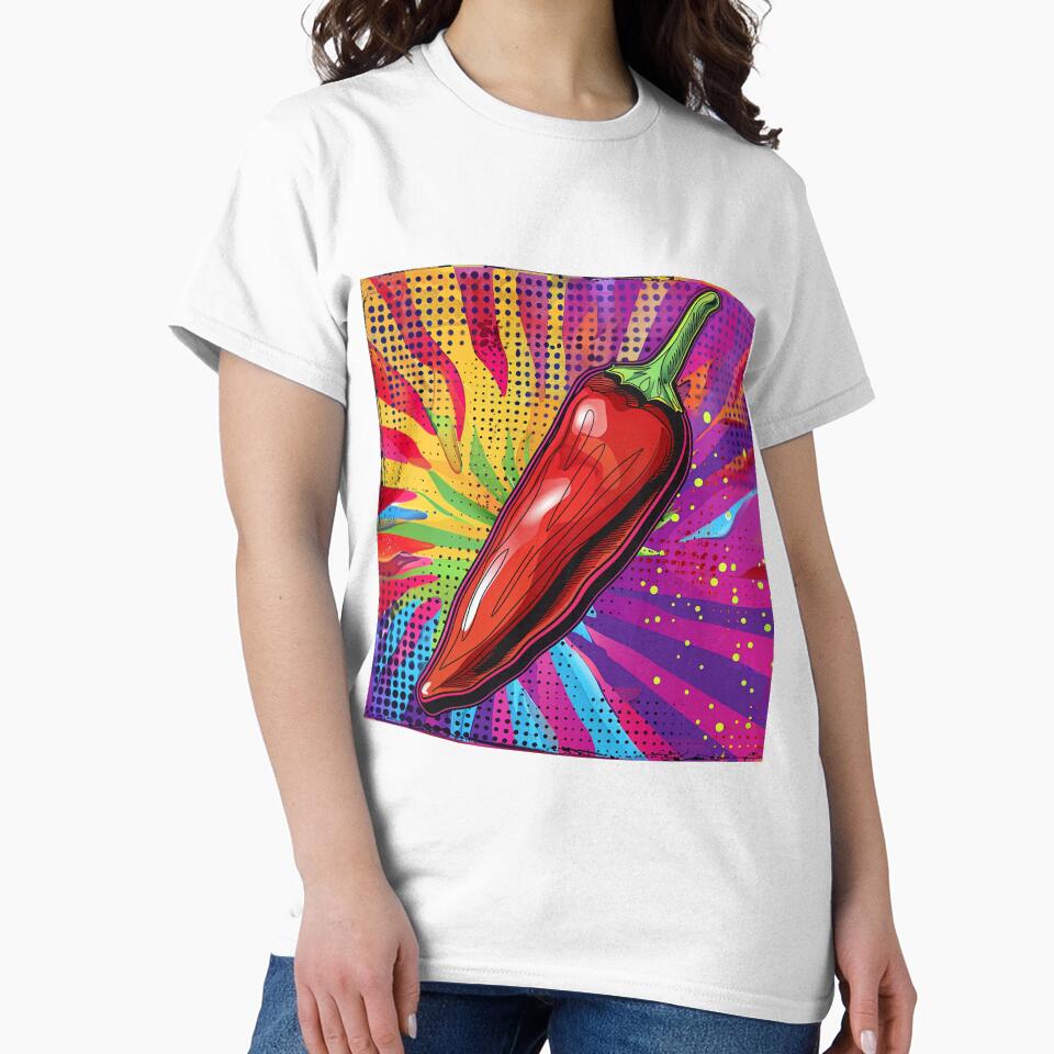Chilli Pop Art 5 by AstroRisq