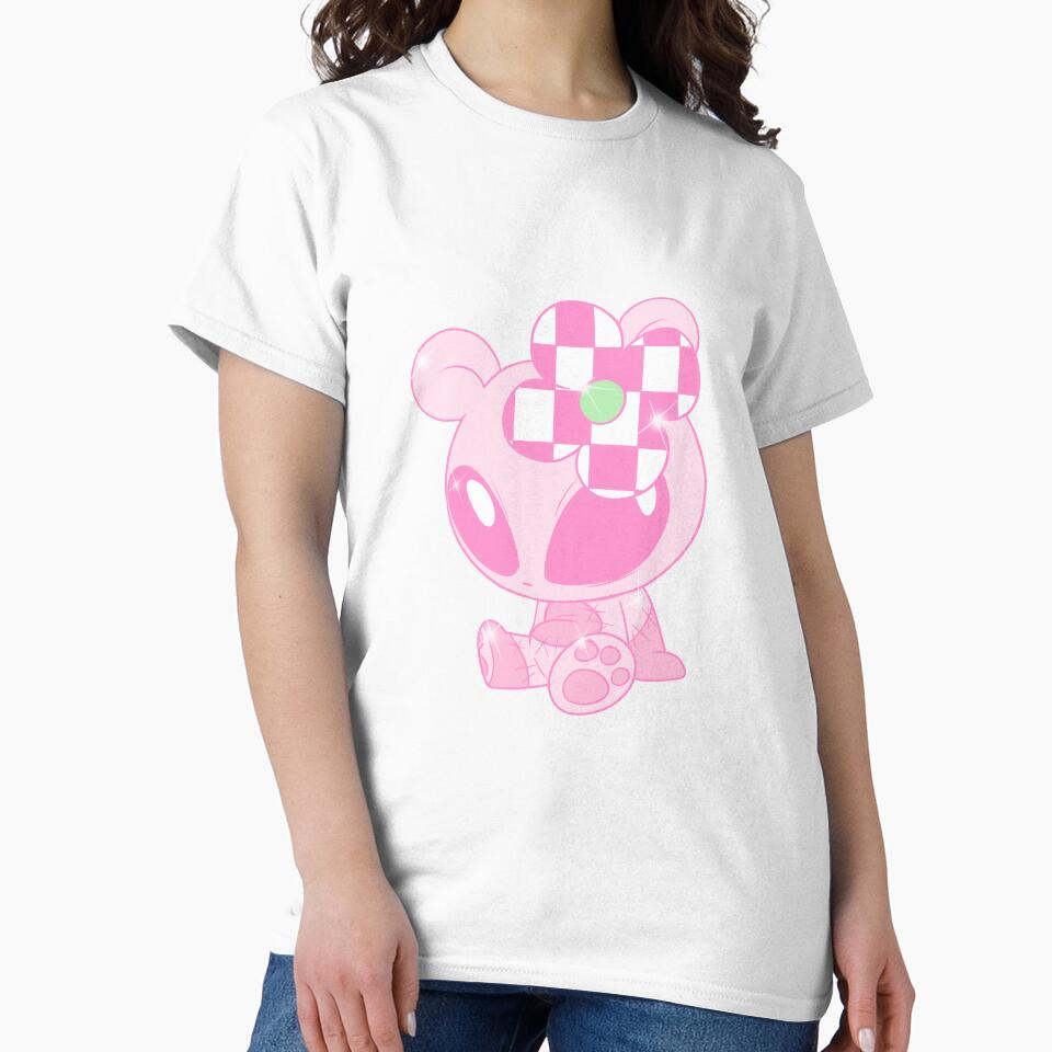 Flower Head Bear (pink) by gross-girl99