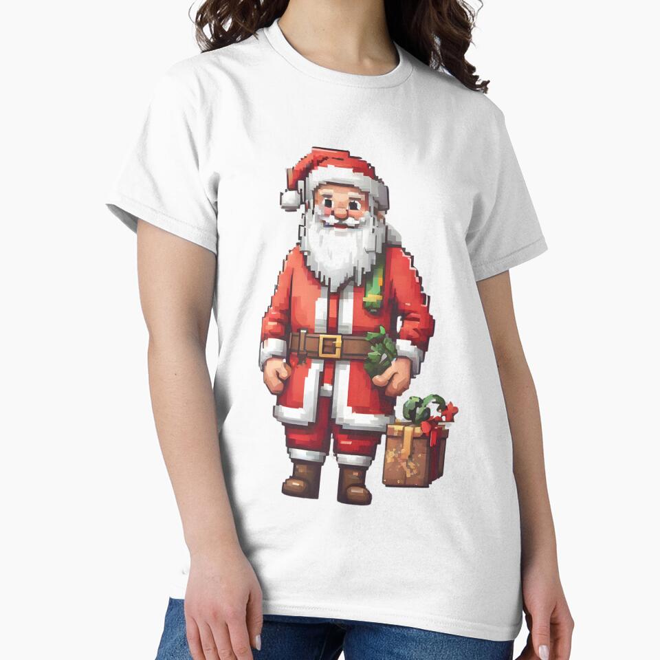 Pixel Art Christmas Santa by ARIUSTR