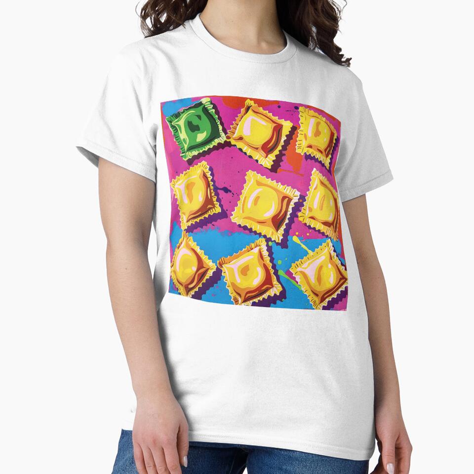 Ravioli Pasta Pop Art 8 by AstroRisq