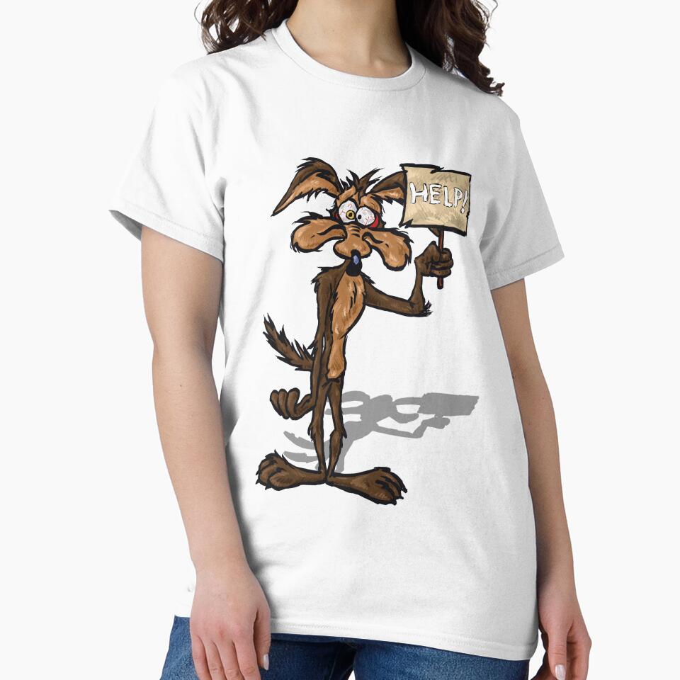 wile e coyote pop art print by ekraart