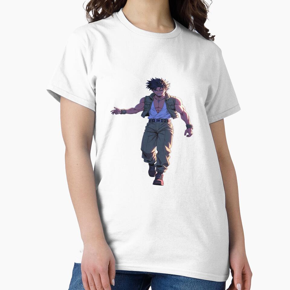 Anime Festival Warrior – Streetwear Muscle Art | Coachella Aesthetic Anime T-Shirt & Sticker by Sushikidsntod