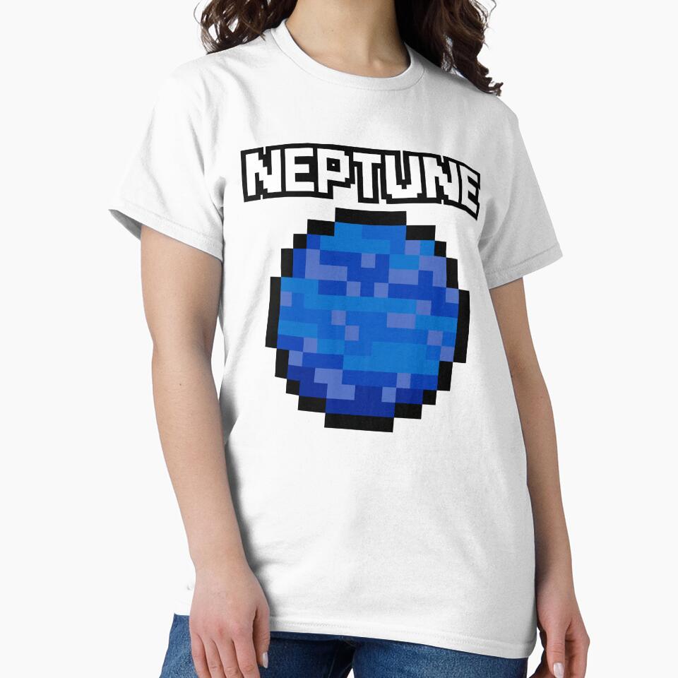 Pixel Art Neptune by E-engineering