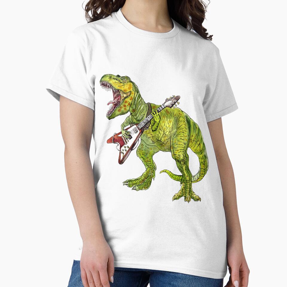 Heavy metal dinosaur by naktis