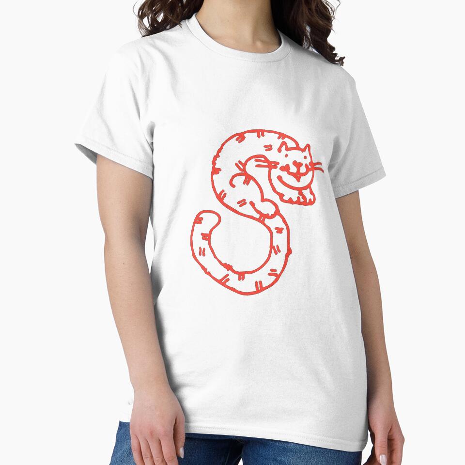 Cat Initial Monogram S by Rajeev  Singh
