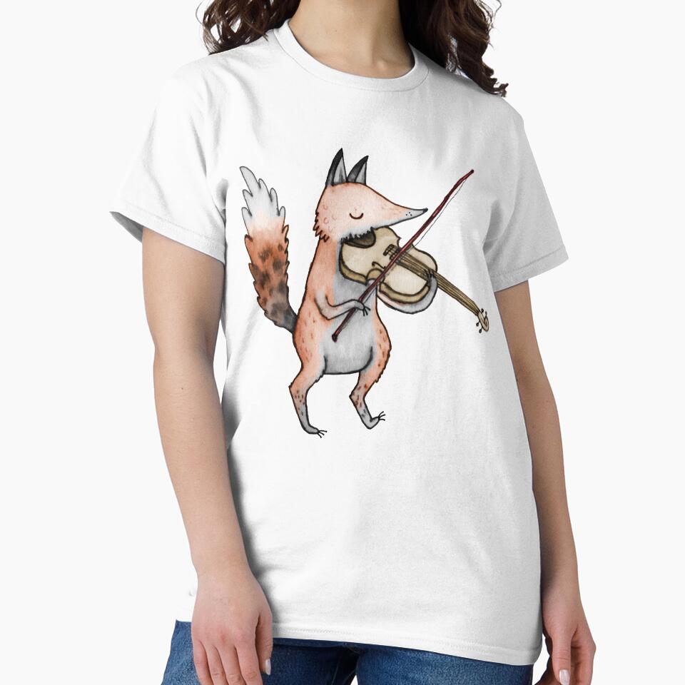 Violin Fox by SophieCorrigan