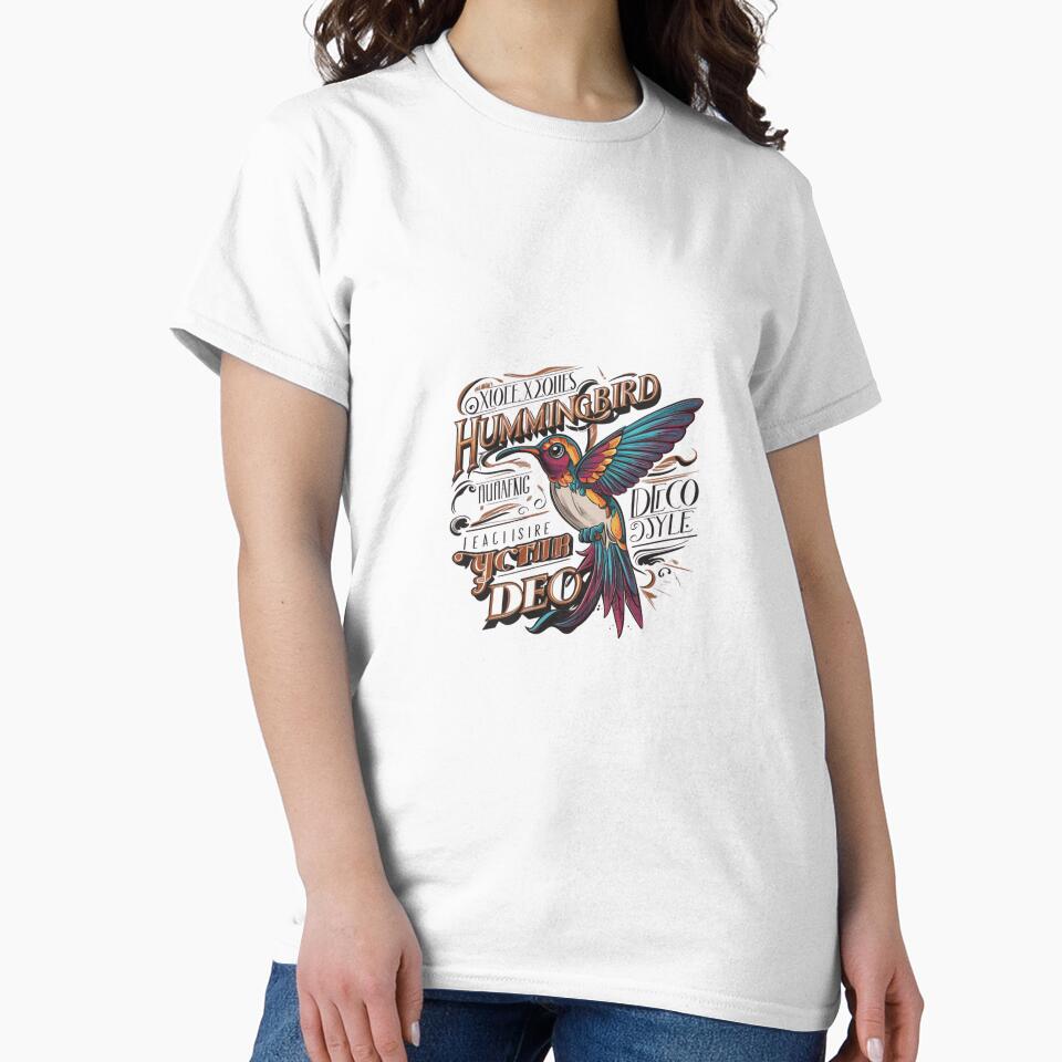 Hummingbird Animal Motif Birds, sticker by Griffin Cat